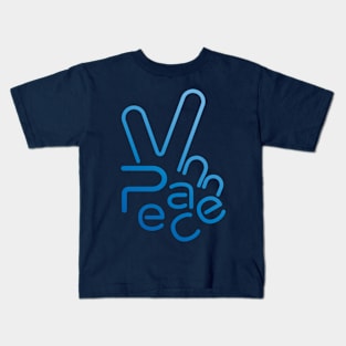 peace sign Kids T-Shirt